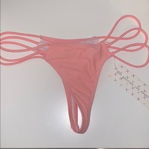 BOUTINE LA TRIPLE STRAP BOTTOMS (M) BLUSH PINK